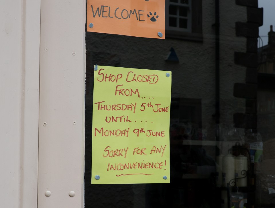 Shop closure notice: Closed Thursday, June 5th until Monday, June 9th.