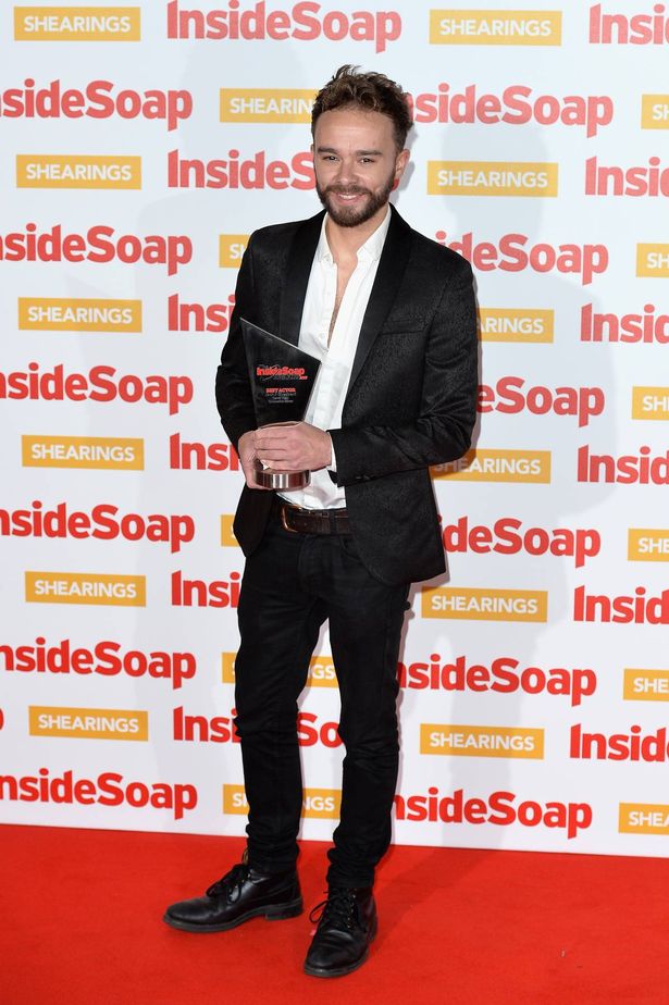 Jack P. Shepherd at the Inside Soap Awards 