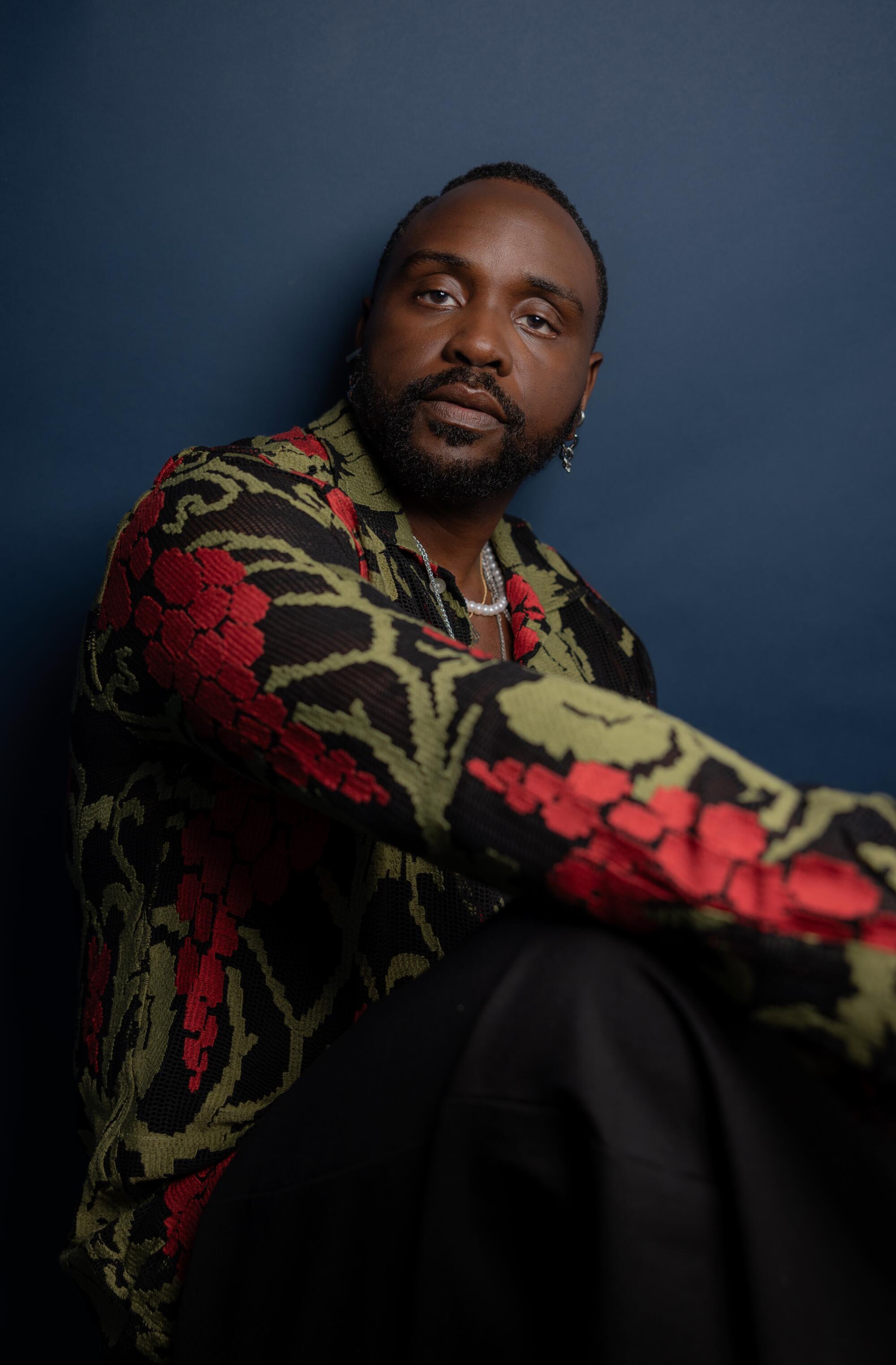 Actor Brian Tyree Henry poses for the LA Times Limited Series Emmy Roundtable