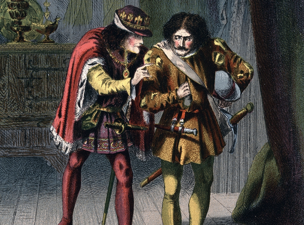 Sir James Tyrrell was depicted in Shakespeare's William III