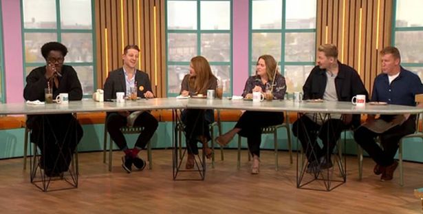 The celebrity panel on Sunday Brunch