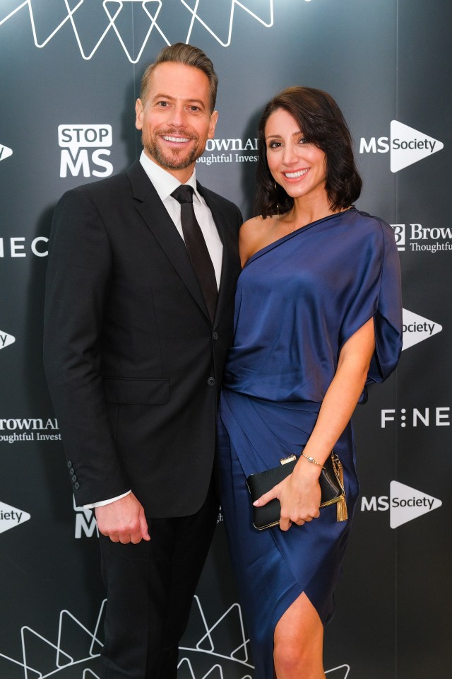 Ioan Gruffudd and Bianca Wallace at the Race to Erase MS Gala.