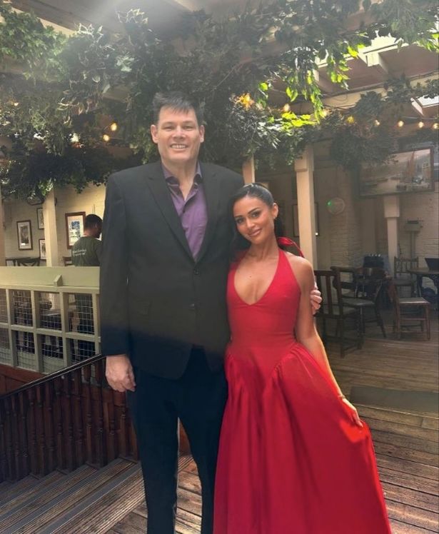 Mark Labbett and Olivia Hawkins