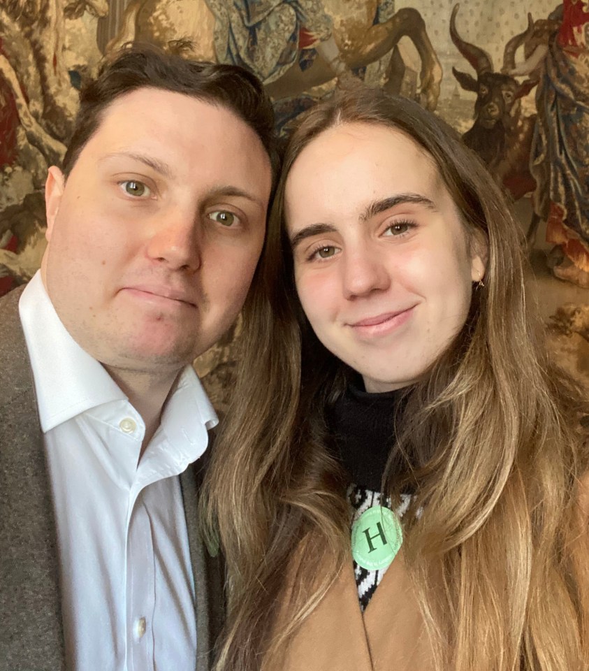 Mia Lyndon and Jamie in Norfolk.