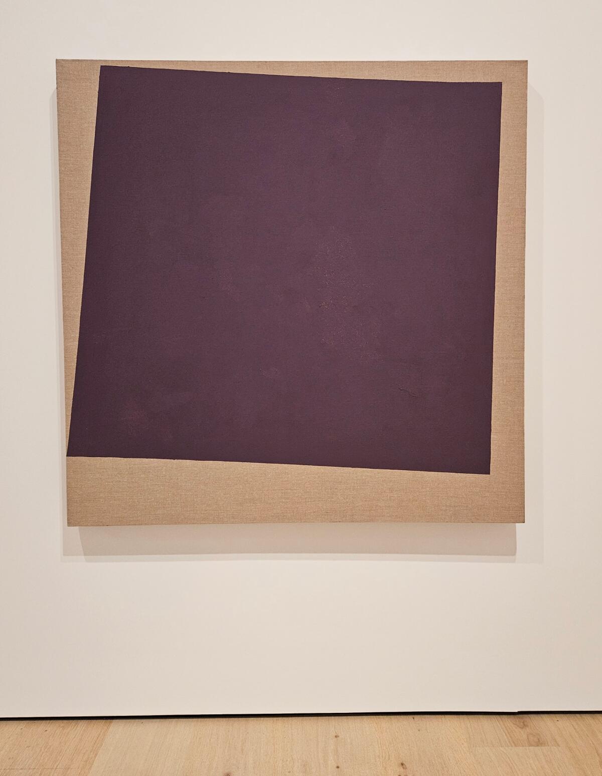 Noah Davis, "Nobody," 2008, house paint on linen