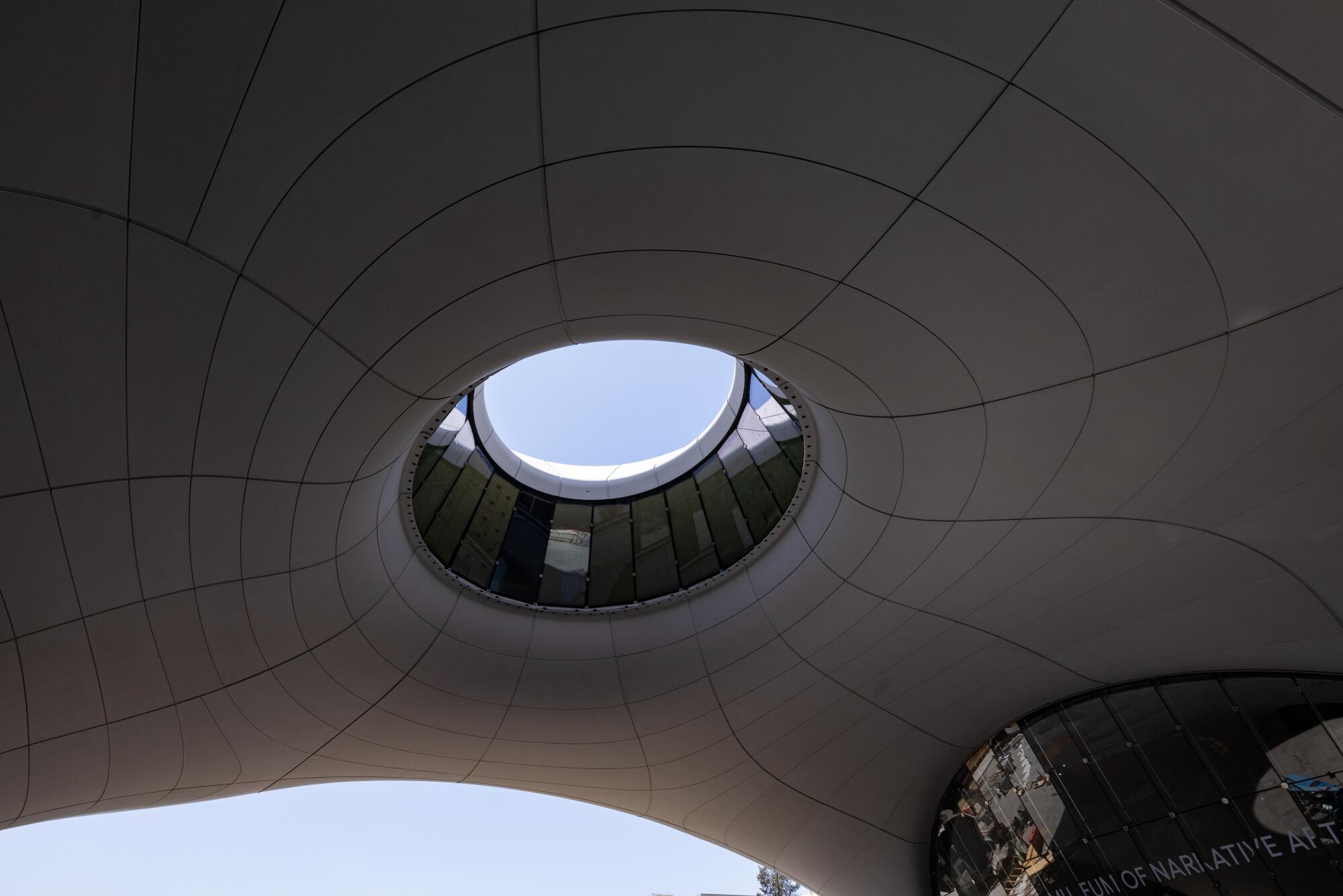 The void in the Lucas Museum design.