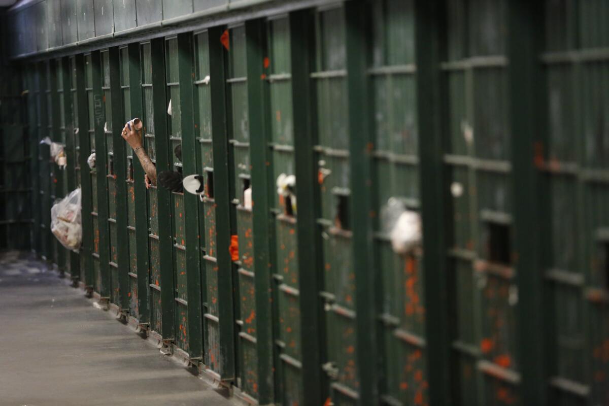 Men's Central Jail in downtown Los Angeles.