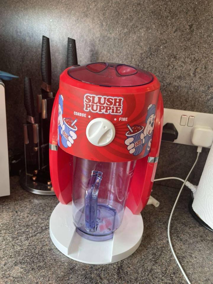 Slush Puppie machine.
