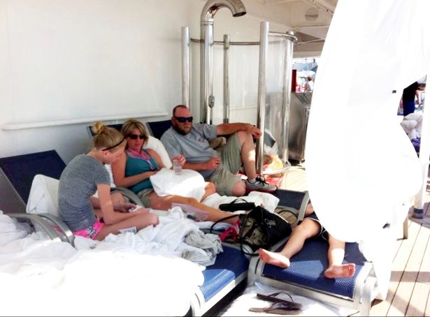 Carnival cruise ship in 2013