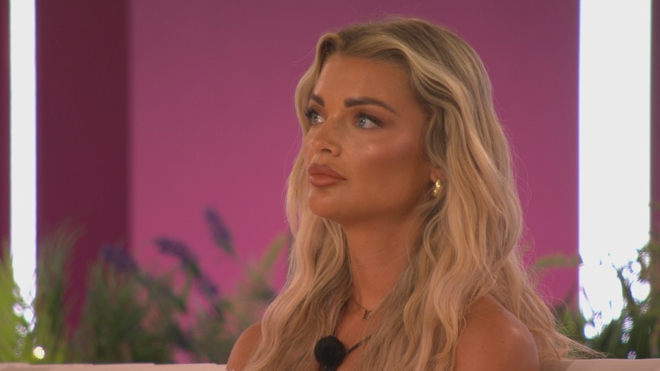 Helena from Love Island.