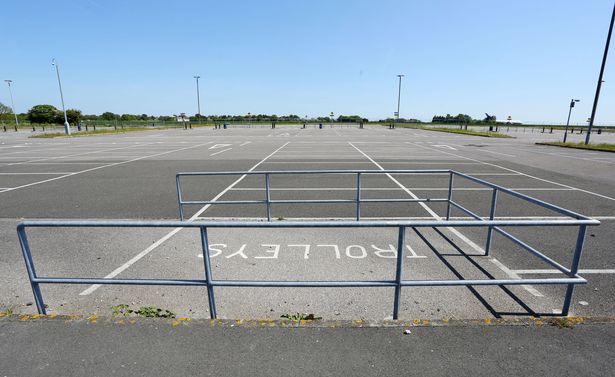 Empty car park