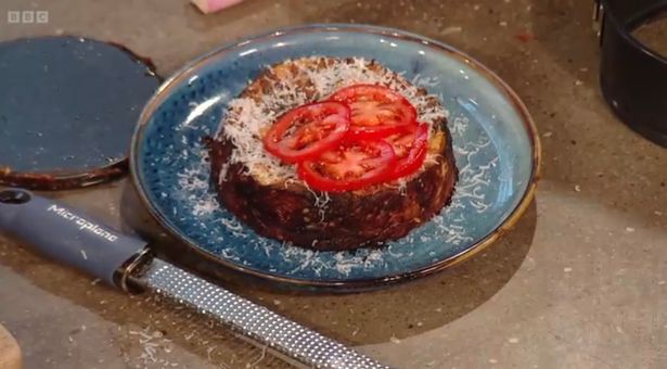 Matt revealed he was going to be making a crustless cheese quiche