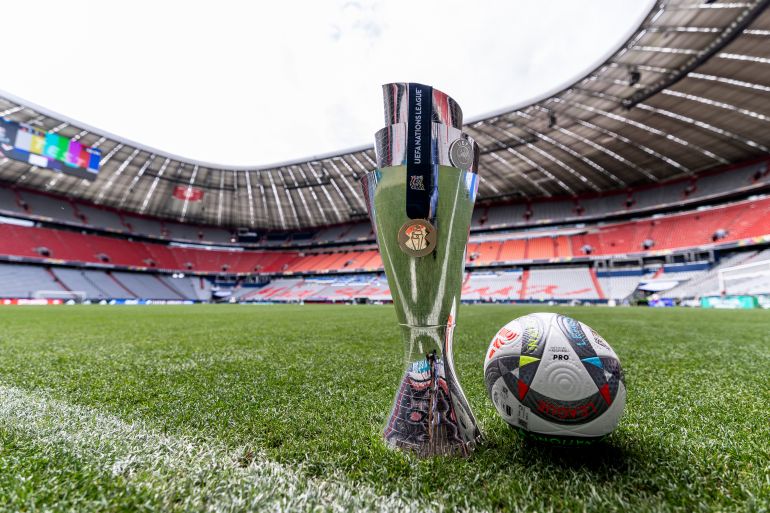 UEFA Nations League trophy.