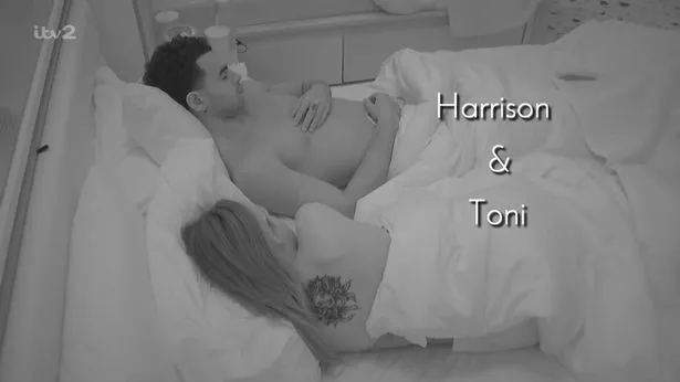 Harrison in bed 