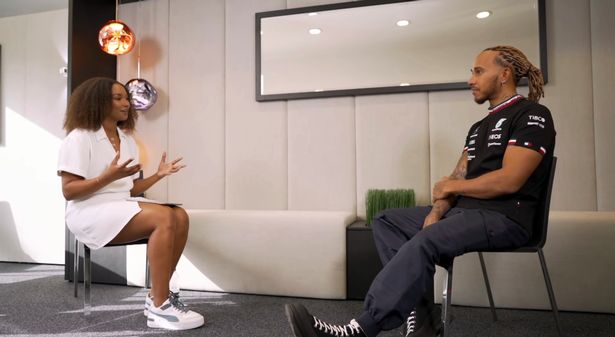 Lewis Hamilton jumped to the defence of Naomi Schiff after she suffered online abuse