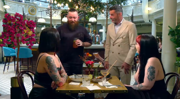 First Dates: Sophie and Emily on a date, joined by Ricki and Fred Sirieix