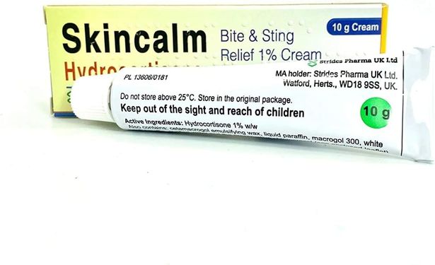 Skincalm Bite & Sting Relief 1% Cream Hydrocortisone 