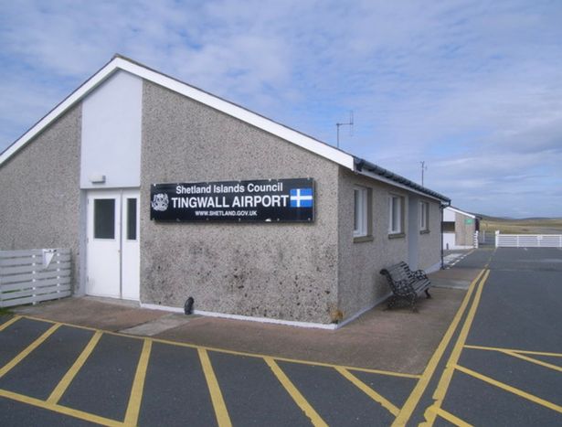 Tingwall Airport building