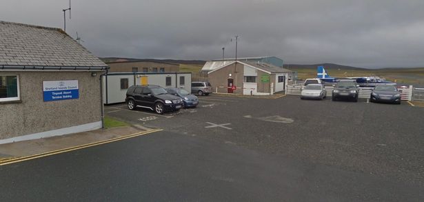 Tingwall Airport building