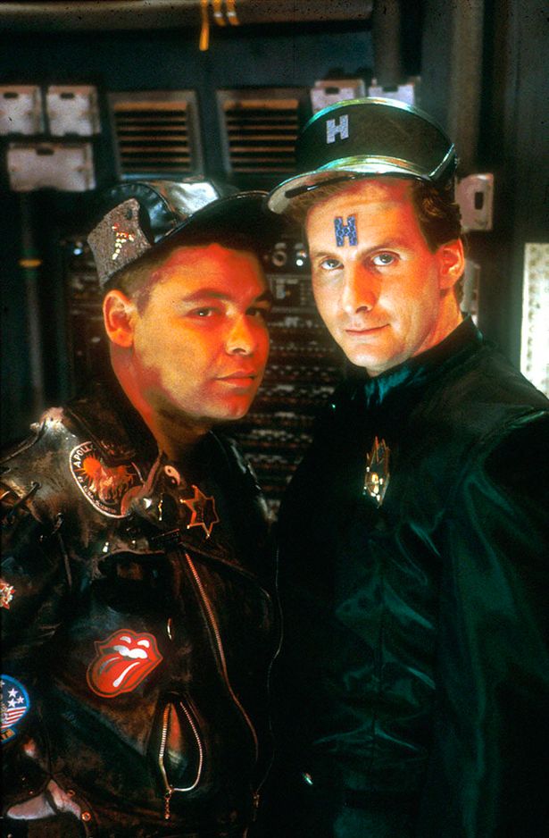 Dave Lister (CRAIG CHARLES);Arnold Rimmer (CHRIS BARRIE)