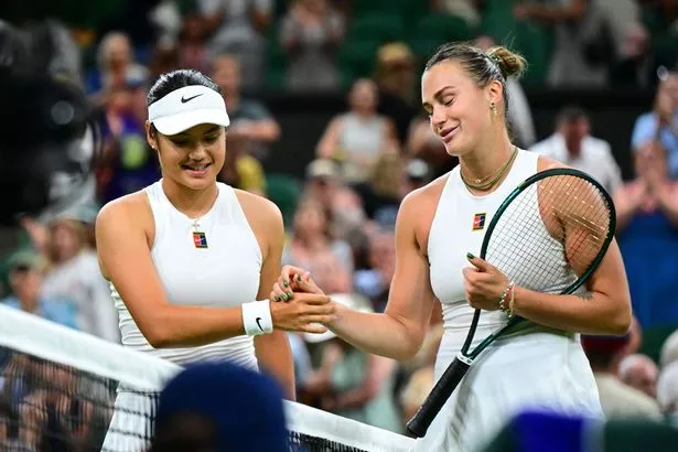 Aryna Sabalenka and Emma Raducanu