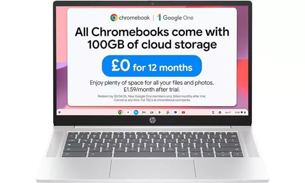 HP Chromebook 14"