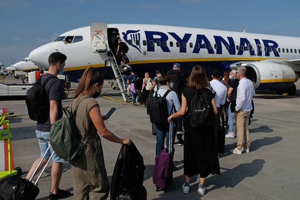 Ryanair flight