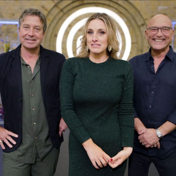 Grace with John and Gregg on MasterChef
