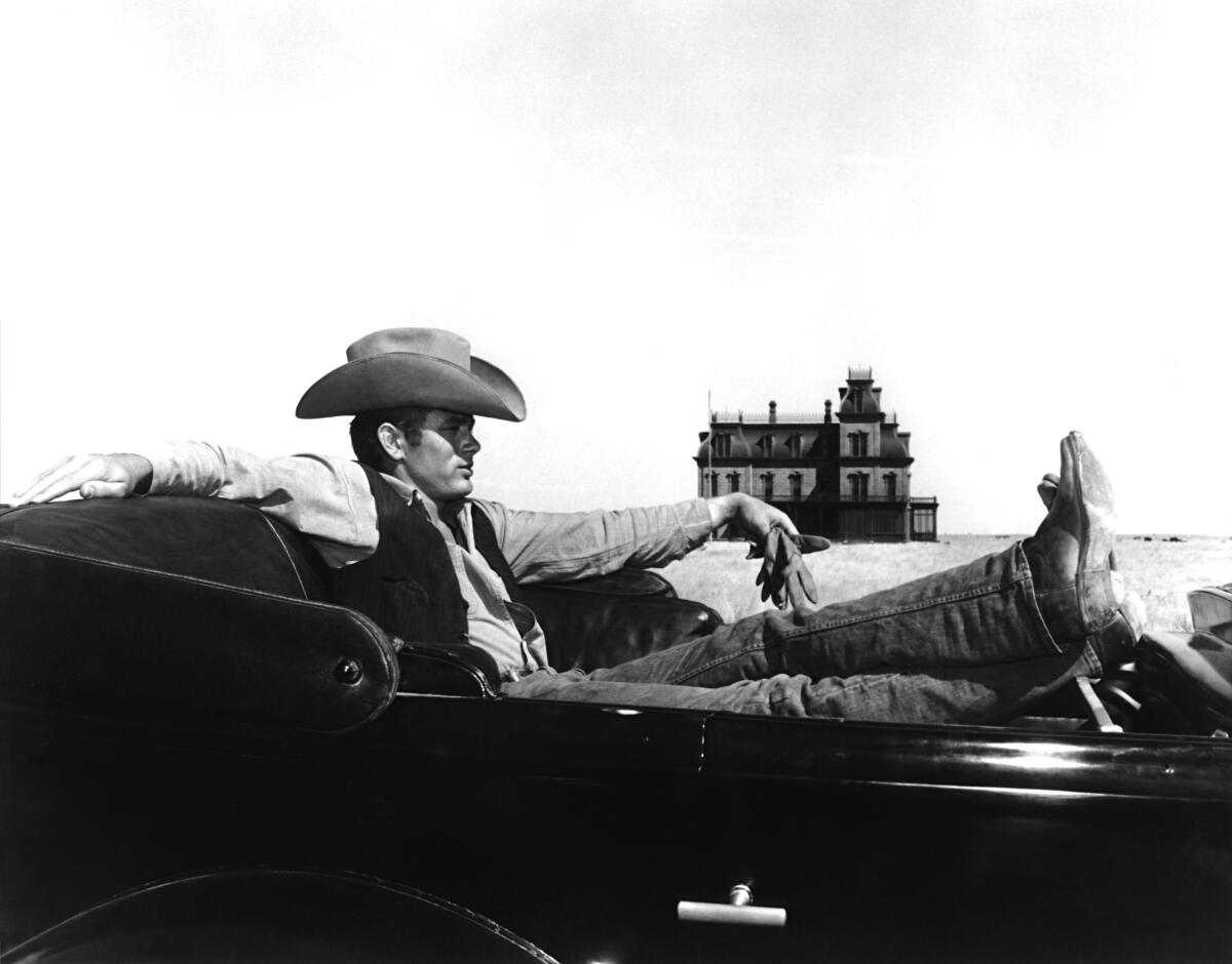 The 1956 classic "Giant," starring James Dean, was primarily shot in Texas.