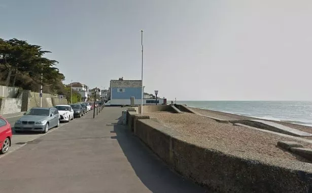 The seaview at Sandgate