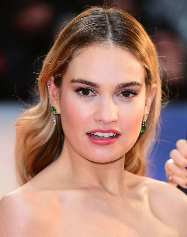 Former Downton Abbey star Lily James