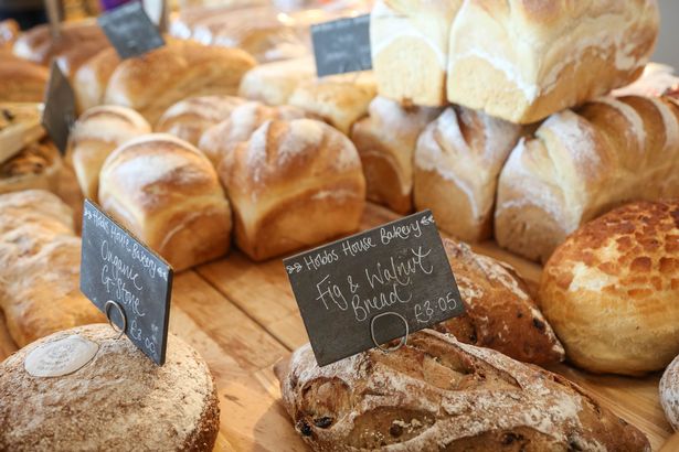 Pictured: Produce on display. Images for GL Weekend Feature on the Gloucester Services on the M5 which offers fresh produce at it's farm shop. Picture by Daniel Day 13/2/17