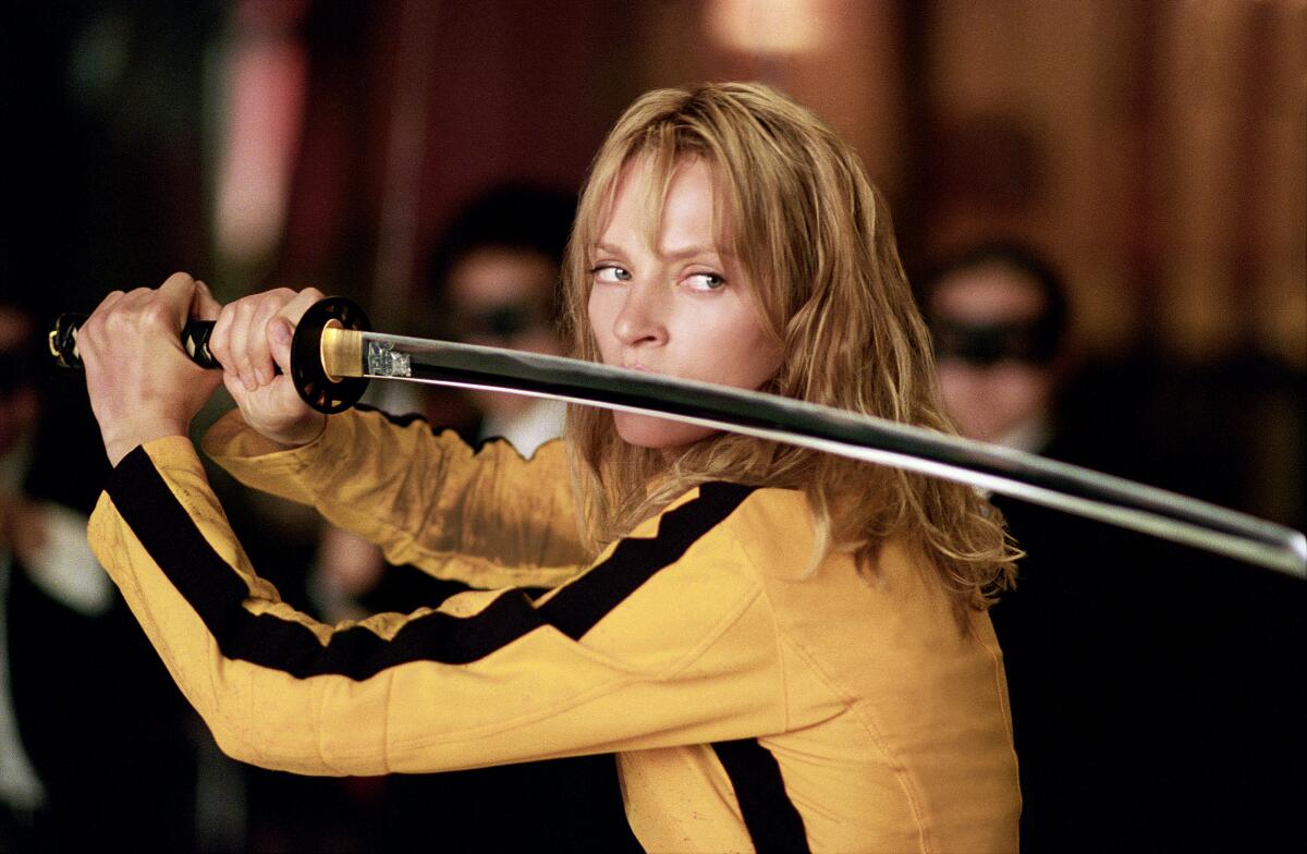 Uma Thurman in "Kill Bill: The Whole Bloody Affair."
