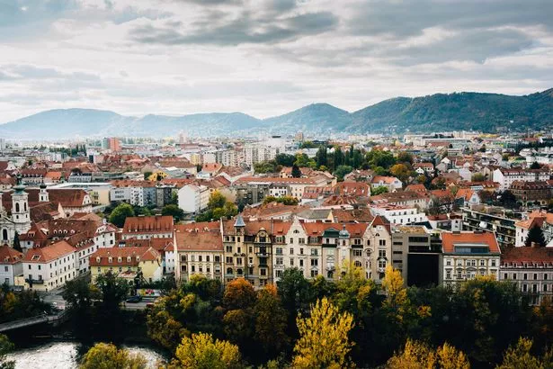 Graz city in Austria
