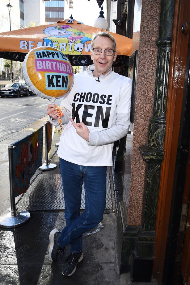 Andy standing in street 