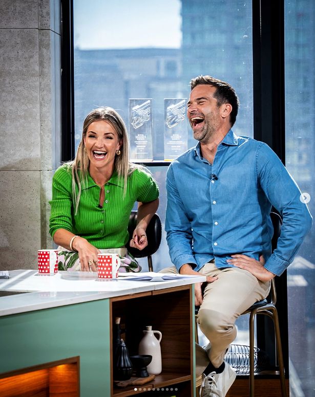 Gethin and Helen present Morning Live together