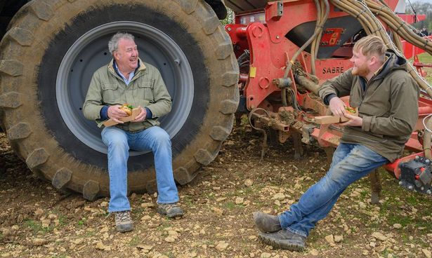Clarkson's Farm stars Jeremy Clarkson and Kaleb Cooper
