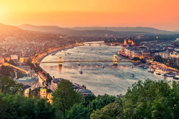 Budapest cityscape, Hungary