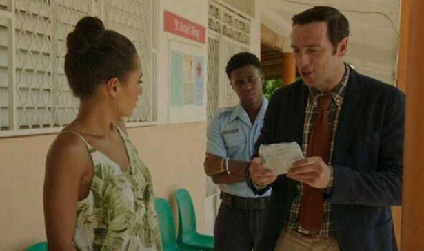 Ralf Little and Josephine left Death in Paradise together