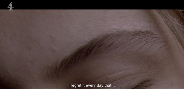 The teen broke down in tears