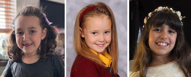 The three children were stabbed to death