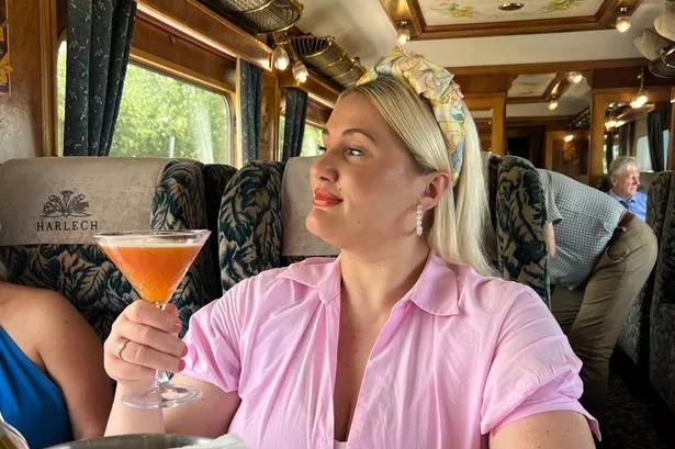 Reporter Lucy Marshall spent the day on the Northern Belle, travelling from Yorkshire to Edinburgh and back