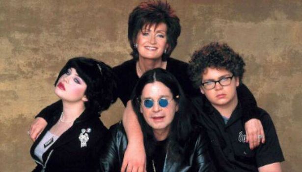 Jack, Kelly, Ozzy and Sharon
