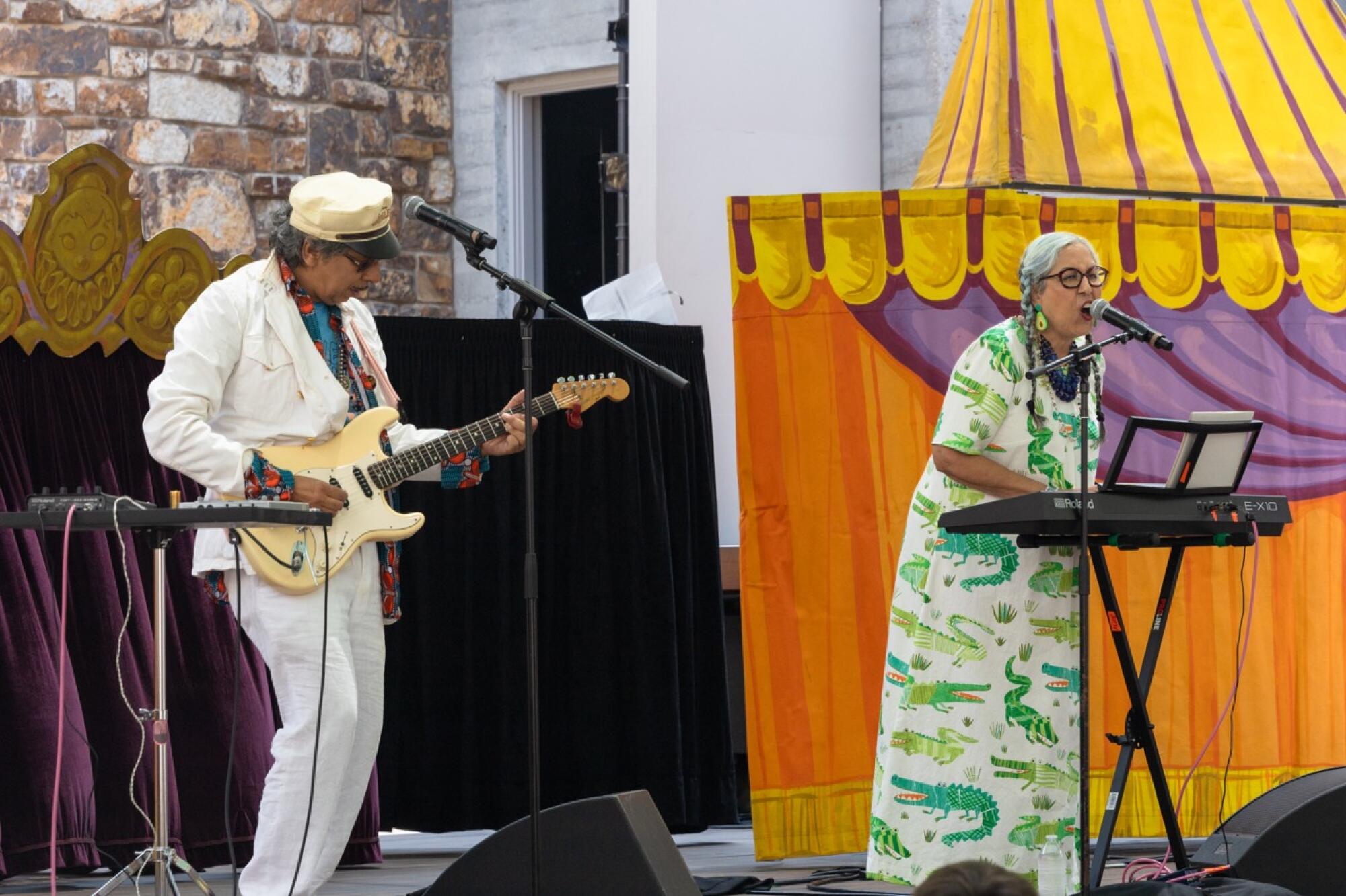 Juanita & Juan perform their loud lounge debut album, Jungle Cruise, for families at The Ford Theater 