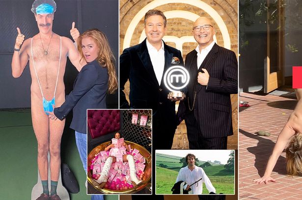 It's been a busy week of naked yoga, novel book launches, British Emmy nominations and one very heated situation in the Masterchef kitchen. Jess Saying takes a no-holds barred dive into this week's most bizarre and shocking showbiz shenanigans