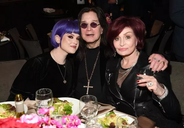 Ozzy with his "favourite" child Kelly and wife Sharon in 2020 in Beverly Hills, California