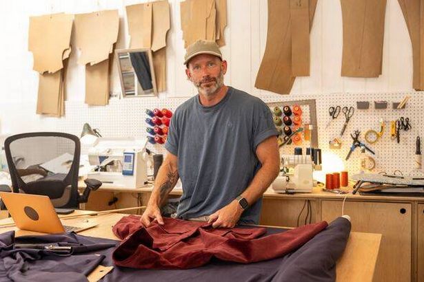 John Szymanski makes and sells his own clothes. He says hes seen an influx of Londoners 