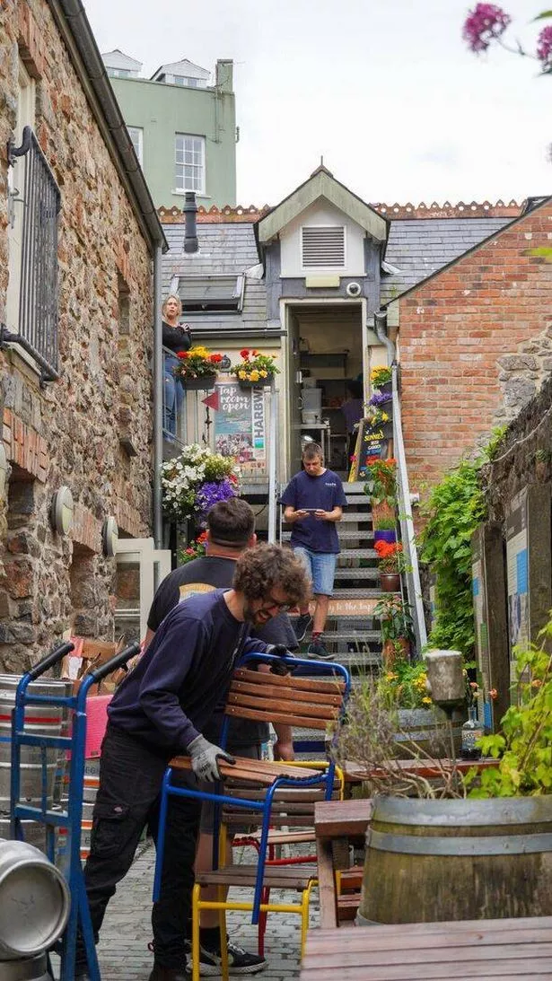 Sergent's Lane in Tenby rejeuvenated with new bars and a brewery