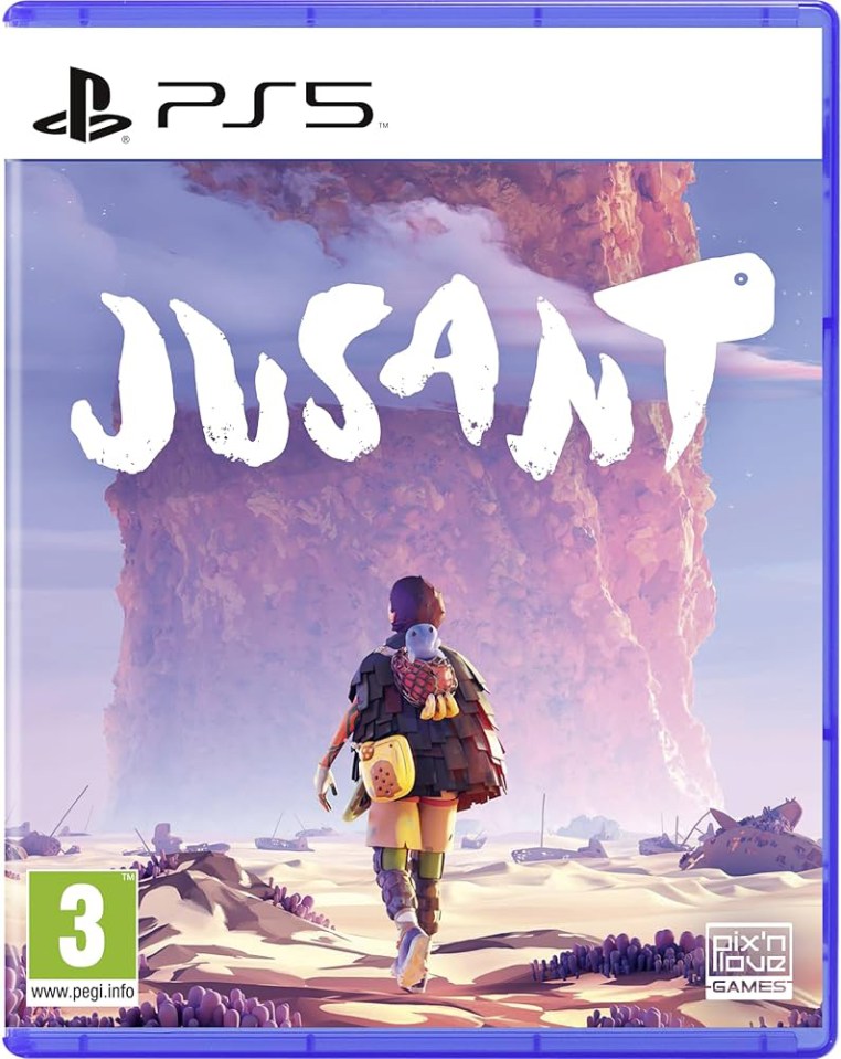 PS5 game box for Jusant.
