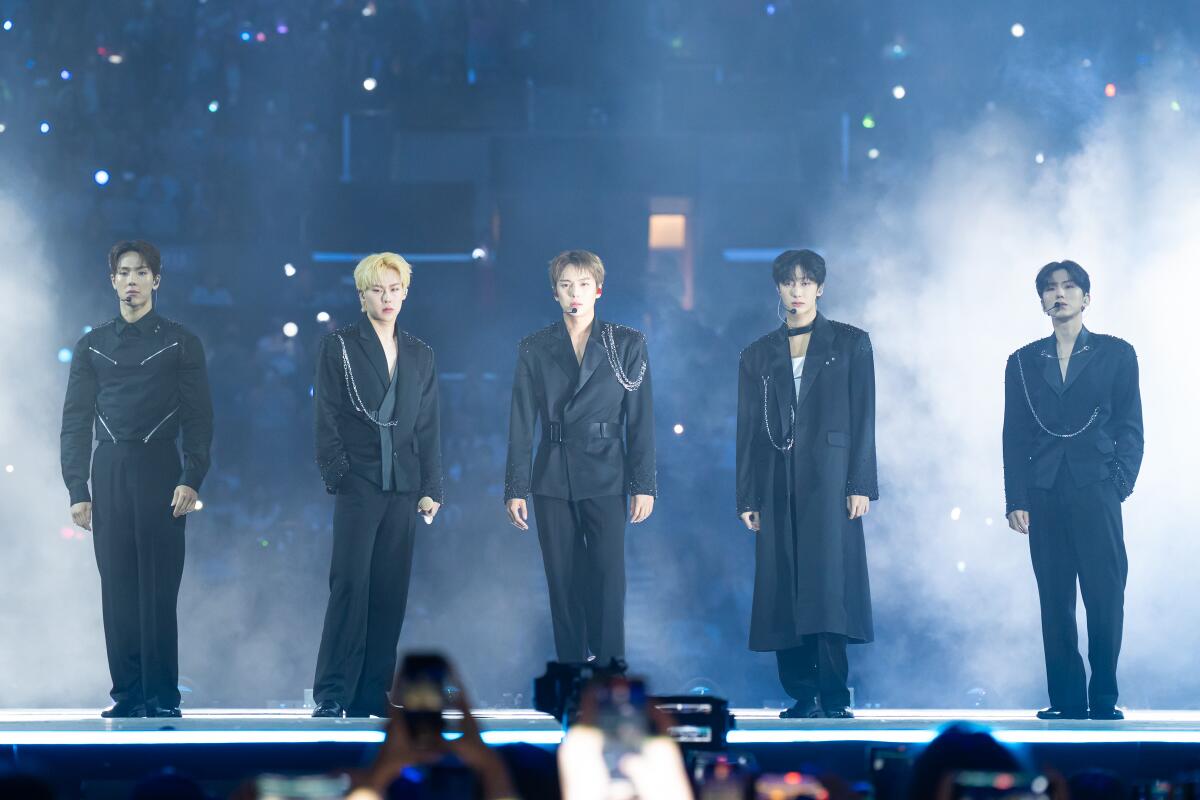 Monsta X at KCON 2025.